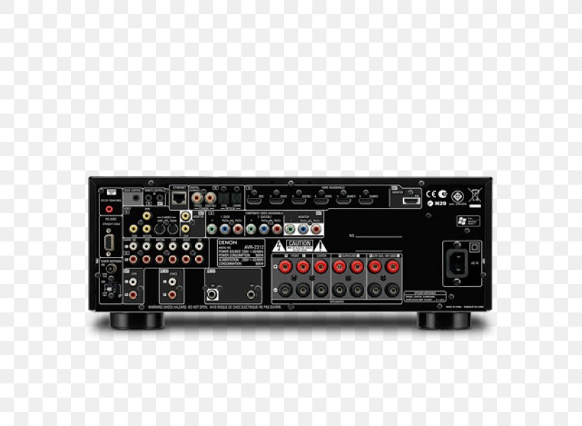 AV Receiver Denon Audio AirPlay Radio Receiver, PNG, 600x600px, Av Receiver, Airplay, Audio, Audio Equipment, Audio Power Amplifier Download Free