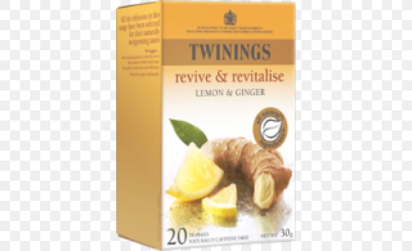 Ginger Tea Twinings Lemon, PNG, 500x500px, Ginger Tea, Brand, Flavor, Food, Ginger Download Free