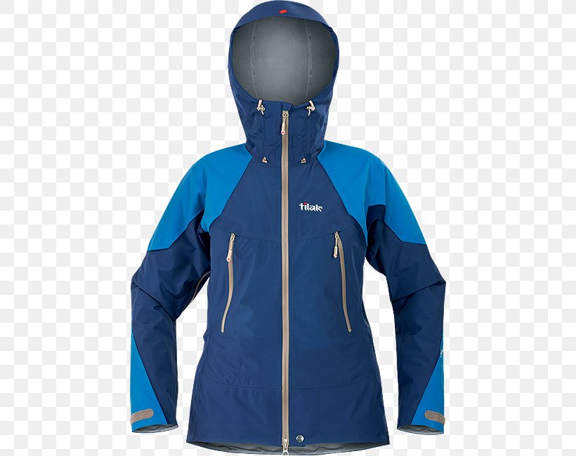 Gore-Tex Polar Fleece Jacket Hoodie W. L. Gore And Associates, PNG, 500x650px, Goretex, Blue, Bluza, Cobalt Blue, Denim Download Free