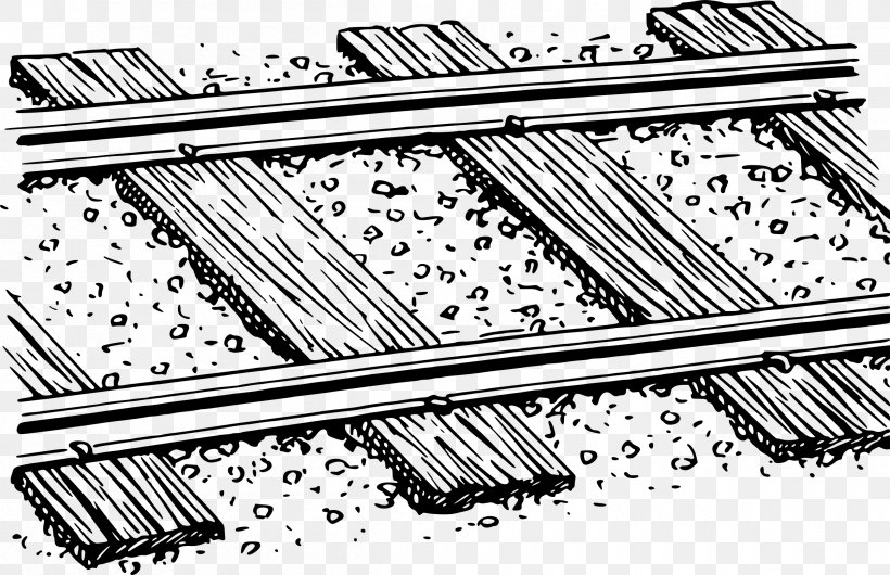 Train Rail Transport Drawing Track, PNG, 2400x1553px, Train, Black And White, Coloring Book, Diagram, Drawing Download Free
