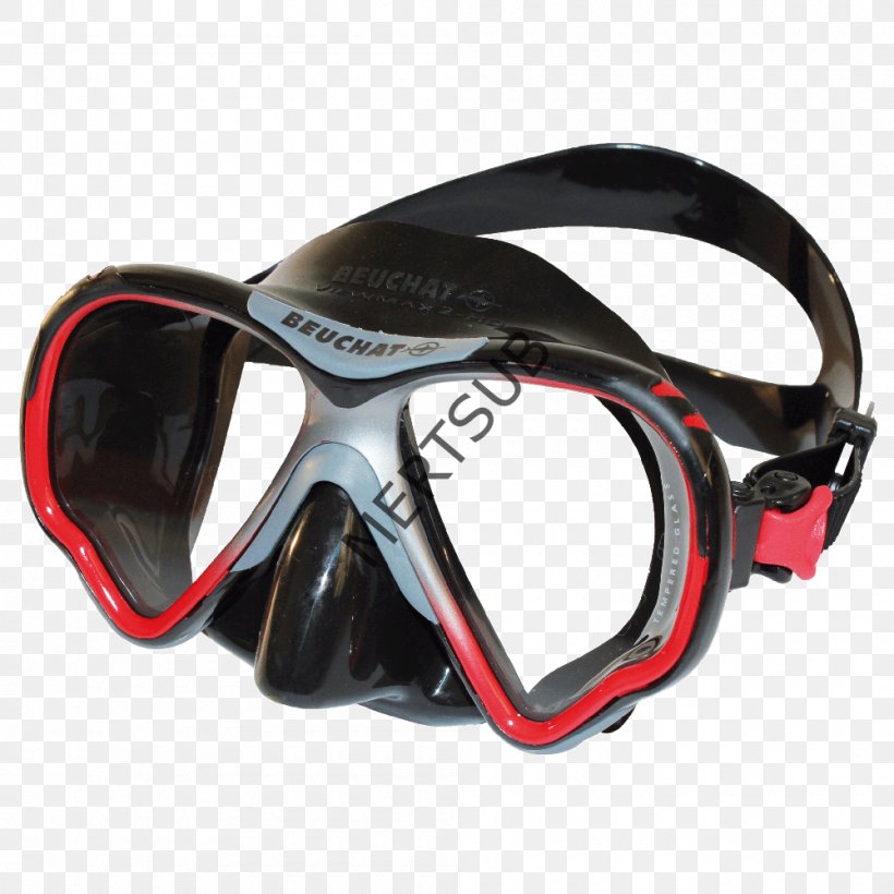 Diving & Snorkeling Masks Beuchat Underwater Diving Wetsuit, PNG, 1000x1000px, Diving Snorkeling Masks, Beuchat, Corrective Lens, Cressisub, Diving Mask Download Free