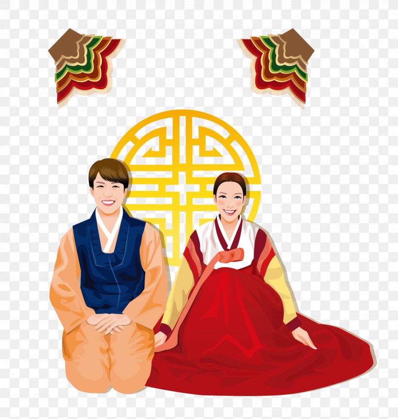 Korea Hanbok Stock Photography Clip Art, PNG, 1550x1634px, Korea, Clothing, Costume, Drawing, Dress Download Free