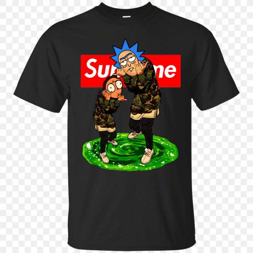 T-shirt Hoodie Rick Sanchez Morty Smith Supreme, PNG, 1155x1155px, Tshirt, Bluza, Brand, Clothing, Fictional Character Download Free