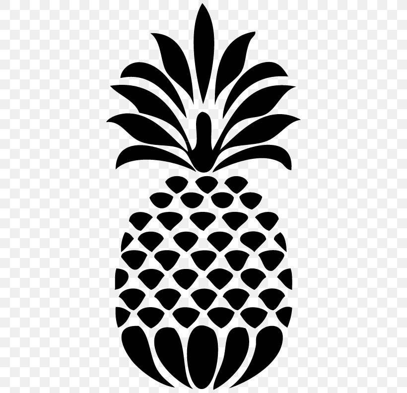 Stencil Pineapple Drawing Food, PNG, 612x792px, Stencil, Art, Black And White, Bopet, Craft Download Free