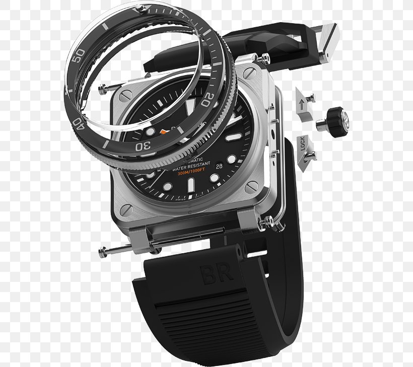 Baselworld Bell & Ross Diving Watch Rolex Submariner, PNG, 568x729px, Baselworld, Bell Ross, Camera Accessory, Clock, Diving Watch Download Free