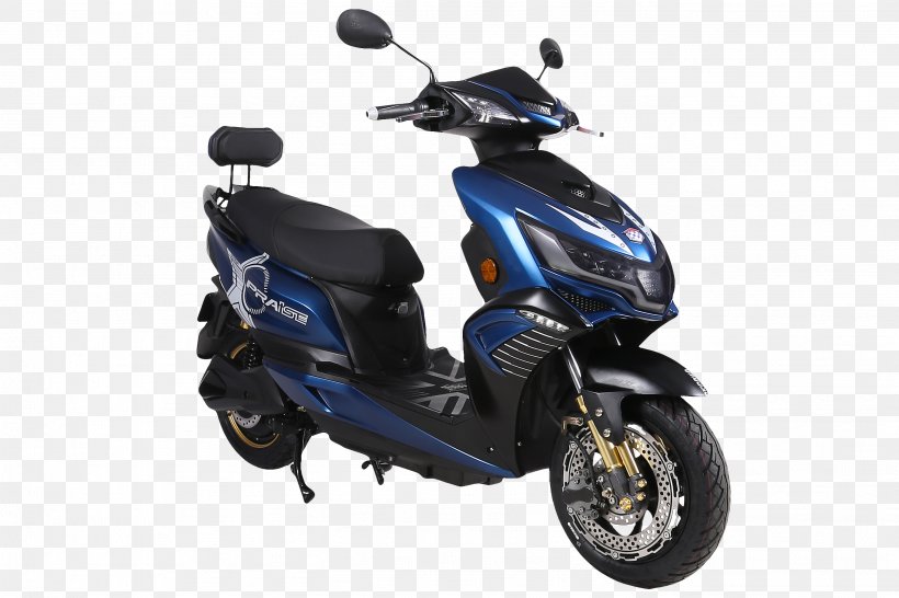 Electric Motorcycles And Scooters Electric Vehicle Car, PNG, 2736x1824px, Scooter, Automotive Wheel System, Bicycle Handlebars, Car, Electric Bicycle Download Free
