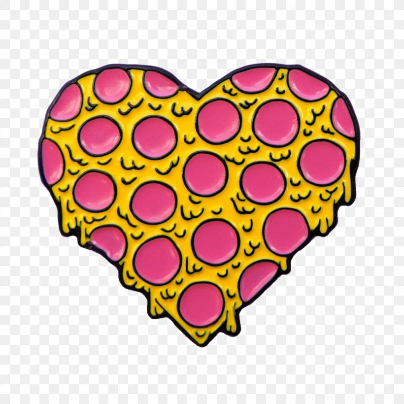 Pizza My Heart Pepperoni 2018 Crown Point High School Heart Walk Pin, PNG, 1024x1024px, Watercolor, Cartoon, Flower, Frame, Heart Download Free