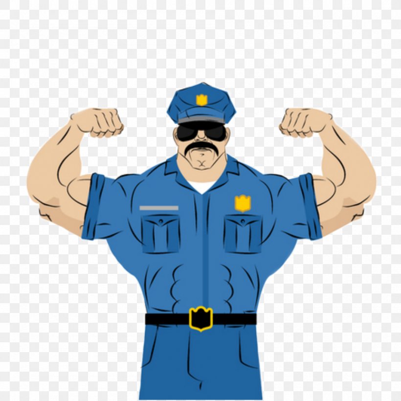 Police Officer Royalty-free Clip Art, PNG, 950x950px, Police Officer, Arrest, At Attention, Crime, Electric Blue Download Free