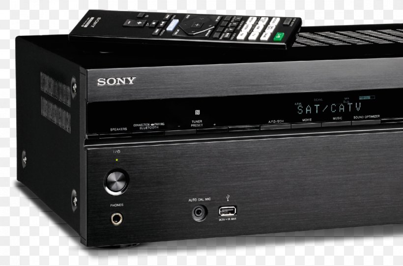 Radio Receiver AV Receiver Electronics Audio Signal Sony STR-DN860, PNG, 1170x772px, Radio Receiver, Amplifier, Audio, Audio Equipment, Audio Power Amplifier Download Free