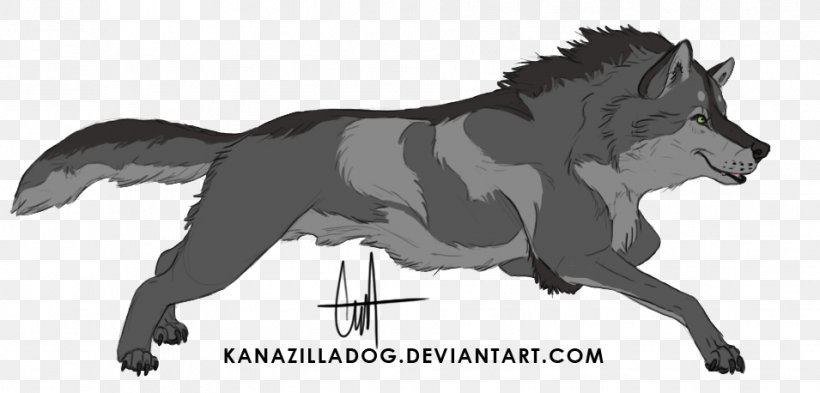 Dog Breed Design Black Wolf Model Sheet, PNG, 955x458px, Dog, Animal, Art, Artwork, Black And White Download Free