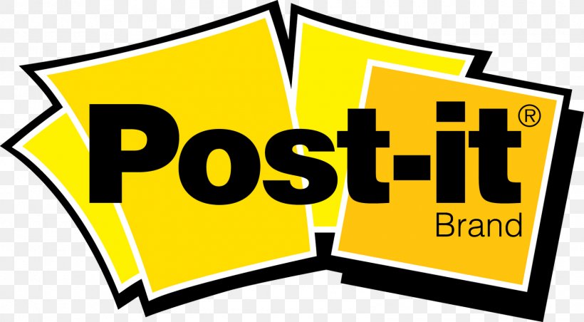 Post-it Note Logo Brand Product 3M, PNG, 1600x882px, Postit Note, Area, Brand, Logo, Mail Download Free