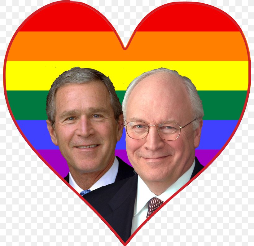 George W. Bush Dick Cheney Vice President Of The United States Valentine's Day, PNG, 800x794px, Watercolor, Cartoon, Flower, Frame, Heart Download Free