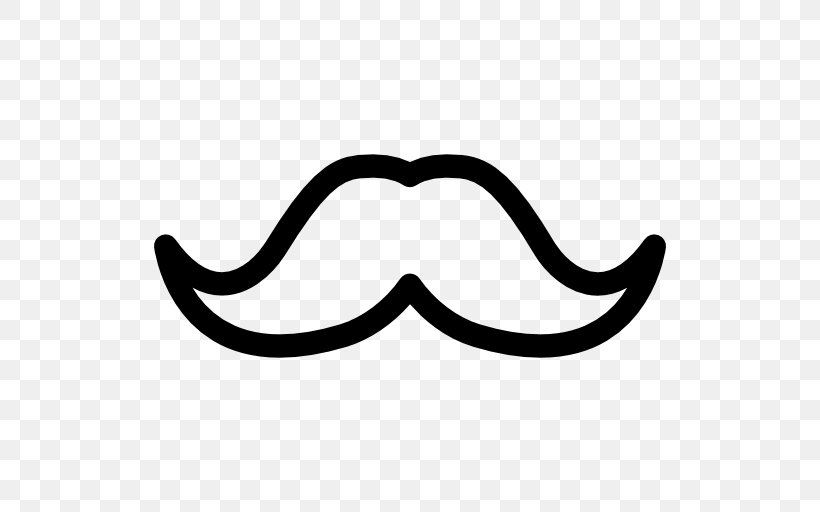 Handlebar Moustache Beard Clip Art, PNG, 512x512px, Moustache, Beard, Black, Black And White, Body Jewelry Download Free