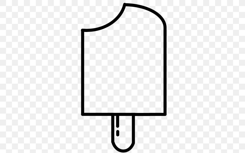 Ice Cream Ice Pop Dessert, PNG, 512x512px, Ice Cream, Area, Black, Black And White, Cream Download Free