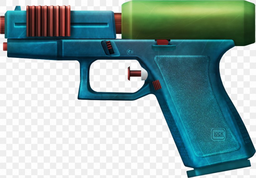 Pistol Firearm Weapon Water Gun, PNG, 973x676px, Pistol, Air Gun, Ammunition, Firearm, Glock Download Free