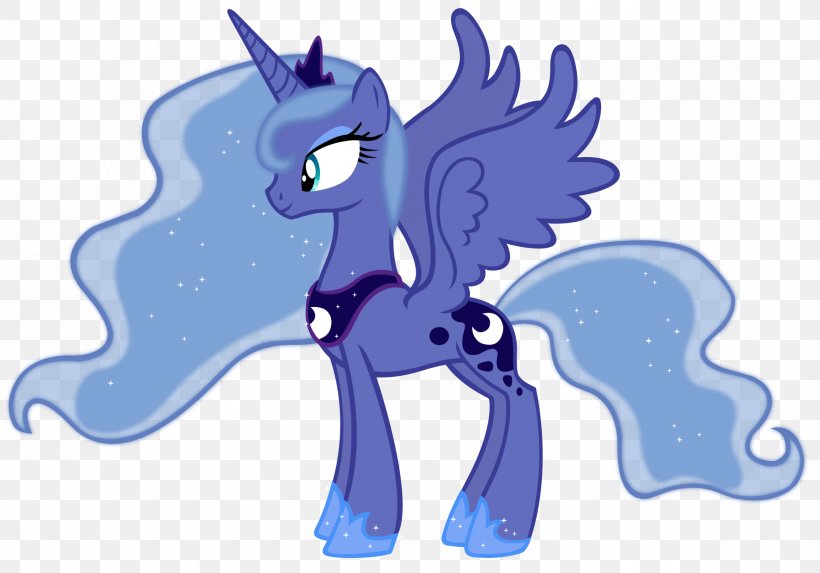 Princess Luna Pony Twilight Sparkle Princess Cadance DeviantArt, PNG, 1858x1299px, Princess Luna, Animal Figure, Art, Azure, Cartoon Download Free