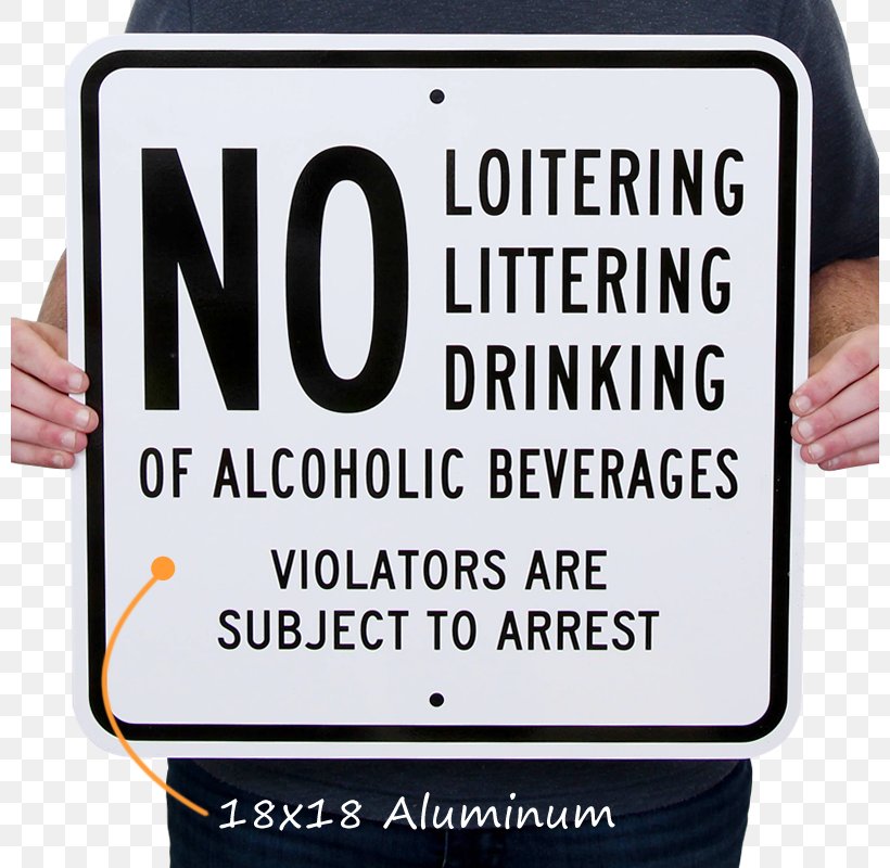 Alcoholic Drink Loitering Drinking Beer Sign, PNG, 800x800px, Alcoholic Drink, Aluminium, Beer, Brand, Communication Download Free