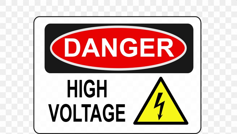 Danger! High Voltage Clip Art, PNG, 2400x1362px, High Voltage, Area, Brand, Danger High Voltage, Electricity Download Free