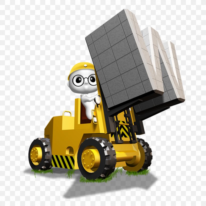 Forklift Download, PNG, 1000x1000px, Forklift, Business, Crane, Electricity, Heavy Machinery Download Free