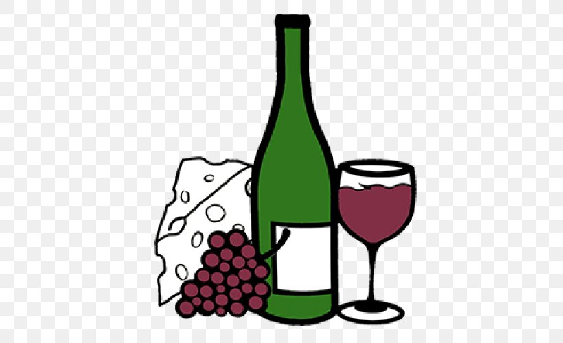 Glass Bottle White Wine Common Grape Vine Clip Art, PNG, 500x500px, Glass Bottle, Artwork, Barware, Bottle, Common Grape Vine Download Free