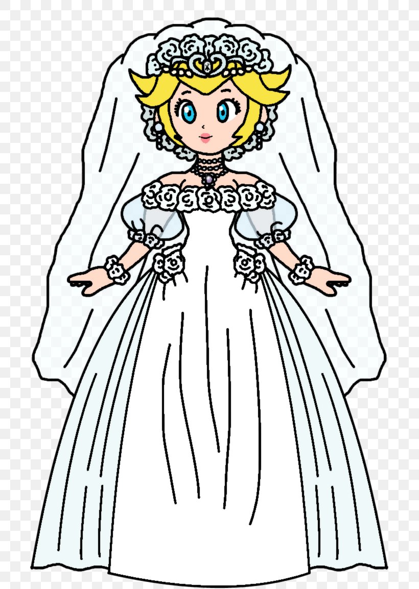 Dress Sailor Moon Chibiusa Princess Peach Wedding, PNG, 749x1154px, Watercolor, Cartoon, Flower, Frame, Heart Download Free