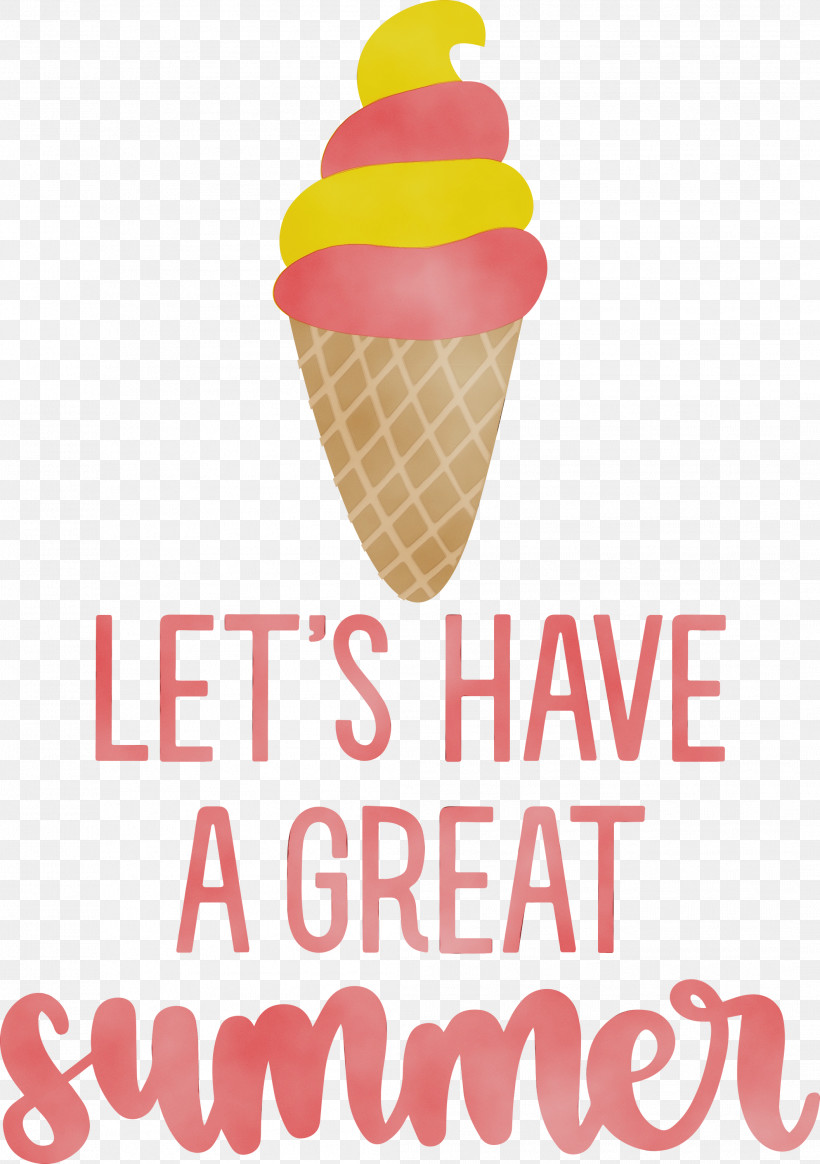 Ice Cream, PNG, 2113x3000px, Great Summer, Cone, Dairy, Dairy Product, Geometry Download Free