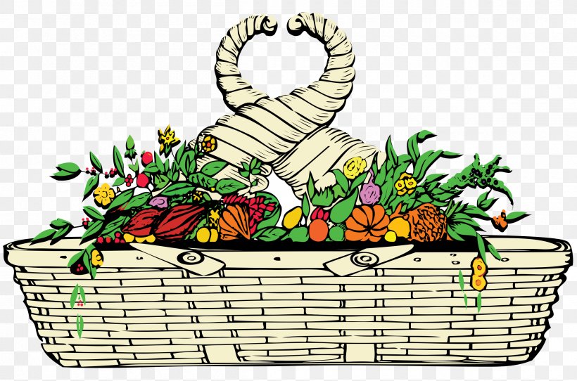 Basket Clip Art, PNG, 2400x1589px, Basket, Flower, Flowerpot, Food, Food Gift Baskets Download Free