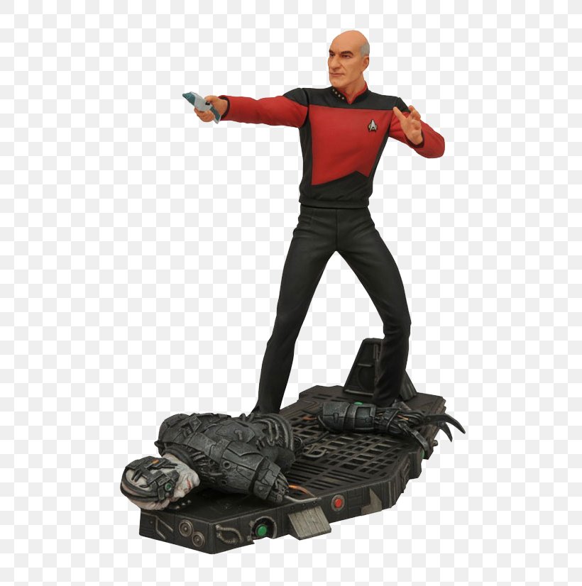 Jean-Luc Picard Khan Noonien Singh Diamond Select Toys Action & Toy Figures Star Trek, PNG, 550x826px, Jeanluc Picard, Action Figure, Action Toy Figures, Borg, Diamond Select Toys Download Free