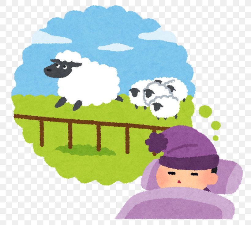 Sheep Sleep Wool Person, PNG, 800x735px, Sheep, Apnea, Art, Breathing, Fictional Character Download Free