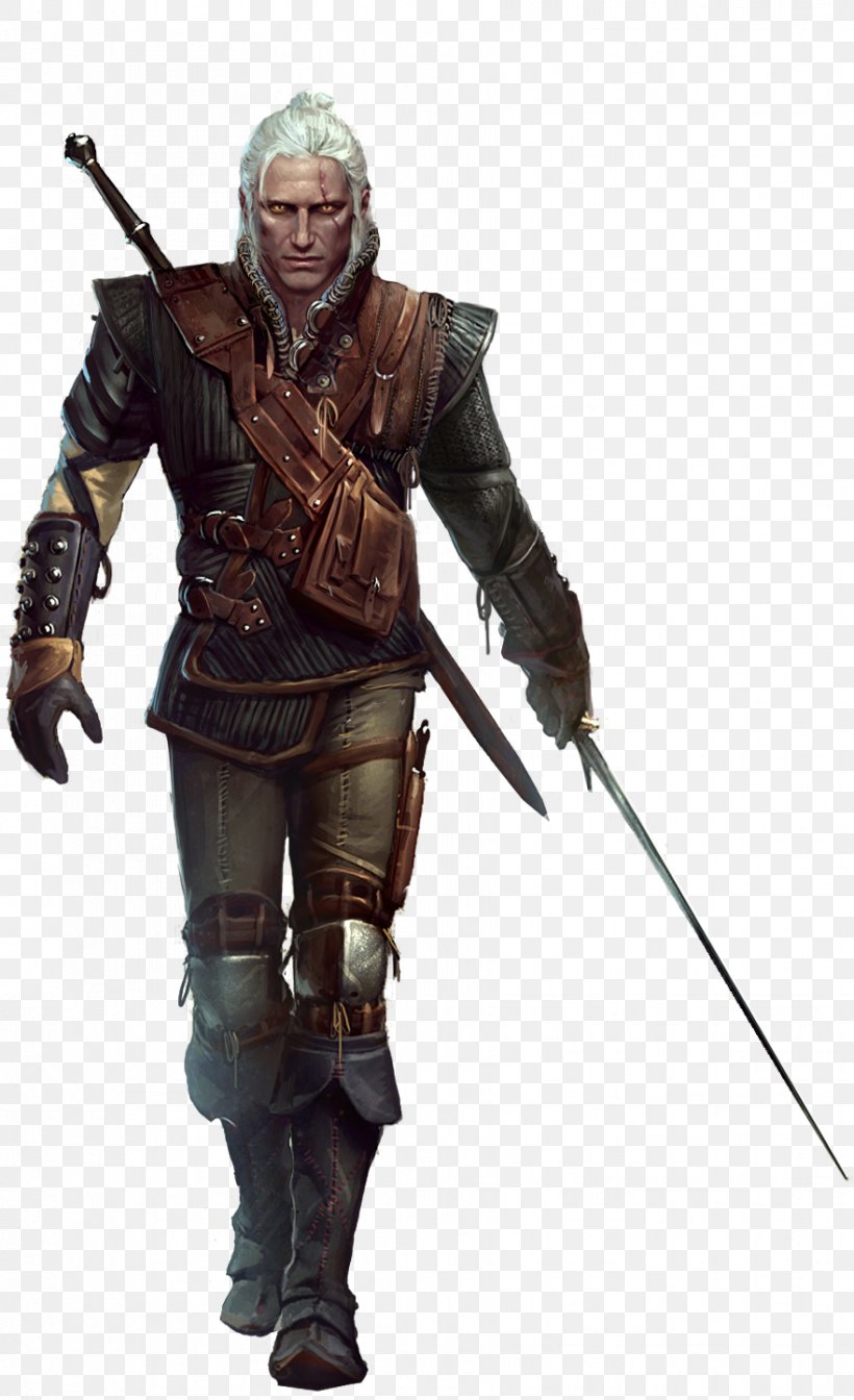 The Witcher 2: Assassins Of Kings Geralt Of Rivia The Witcher 3: Wild Hunt The Witcher: Rise Of The White Wolf, PNG, 881x1444px, Witcher 2 Assassins Of Kings, Action Figure, Armour, Cd Projekt, Cold Weapon Download Free