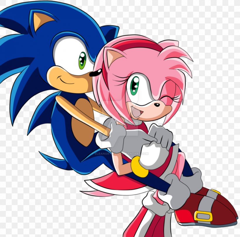 Amy Rose DeviantArt Drawing, PNG, 899x888px, Watercolor, Cartoon, Flower, Frame, Heart Download Free