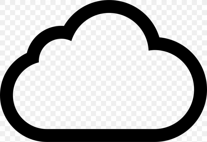 Clip Art Cloud Computing Cloud Storage Computer Software, PNG, 980x674px, Cloud Computing, Area, Artwork, Black, Black And White Download Free