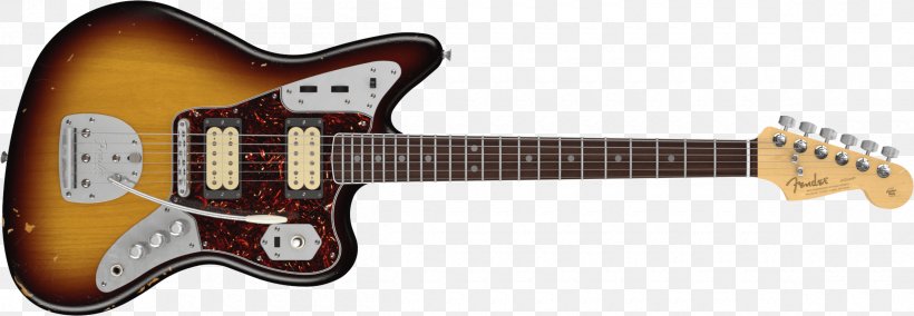 Fender Jaguar Fender Stratocaster Fender Mustang Fender Jazzmaster Fender Telecaster, PNG, 2400x833px, Fender Jaguar, Acoustic Electric Guitar, Acoustic Guitar, Cavaquinho, Electric Guitar Download Free