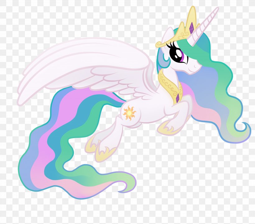 Princess Celestia Princess Luna Twilight Sparkle Pony Princess Cadance, PNG, 5696x5024px, Princess Celestia, Animal Figure, Art, Cartoon, Cutie Mark Crusaders Download Free
