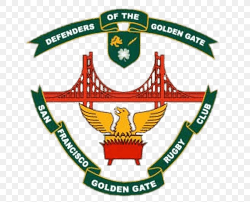 San Francisco Golden Gate RFC Rugby Union Organization, PNG, 696x662px, Golden Gate, Badge, Brand, Crest, Emblem Download Free
