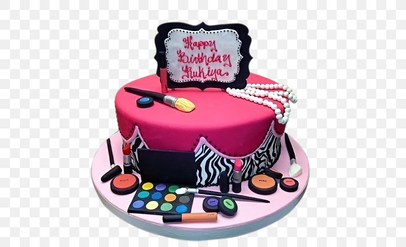 Cupcake Cosmetics Birthday Cake, PNG, 500x500px, Cupcake, Baked Goods, Birthday, Birthday Cake, Cake Download Free