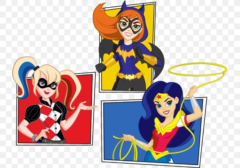 Diana Prince Batgirl Harley Quinn Bumblebee Supergirl, PNG, 735x574px, Diana Prince, Art, Barbara Gordon, Batgirl, Bumblebee Download Free