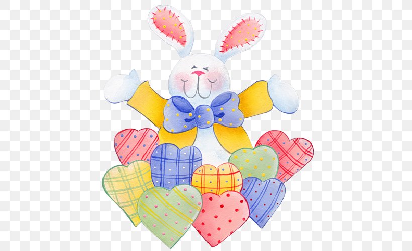Easter Bunny Christmas Holiday Clip Art, PNG, 500x500px, Easter Bunny, Baby Toys, Christmas, Easter, Easter Egg Download Free