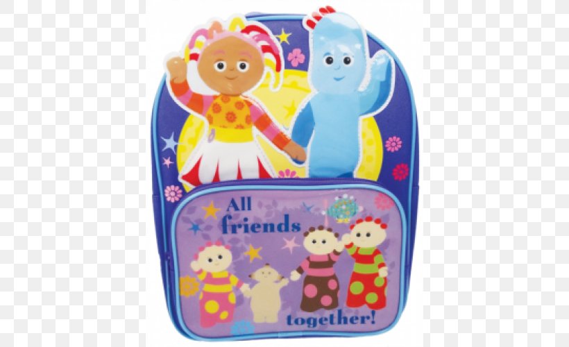 Backpack Igglepiggle Toy Child Bag, PNG, 500x500px, Watercolor, Cartoon, Flower, Frame, Heart Download Free