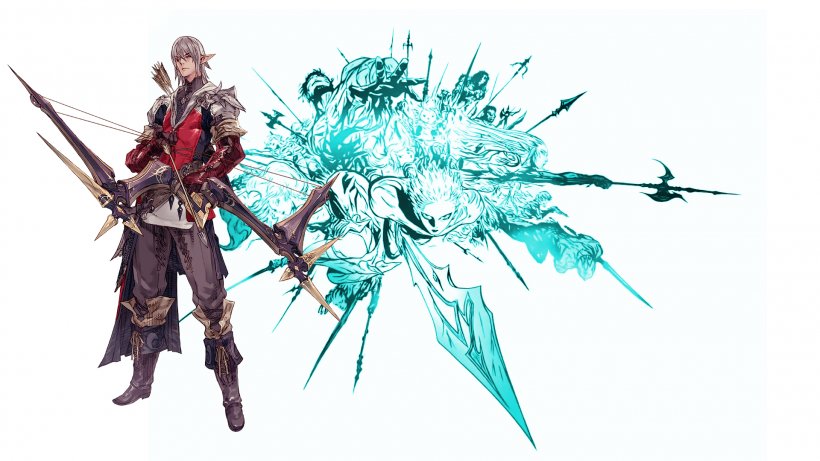 Final Fantasy XIV Final Fantasy VII League Of Angels Video Game Archery, PNG, 1920x1080px, Final Fantasy Xiv, Archer, Archery, Bow And Arrow, Character Download Free