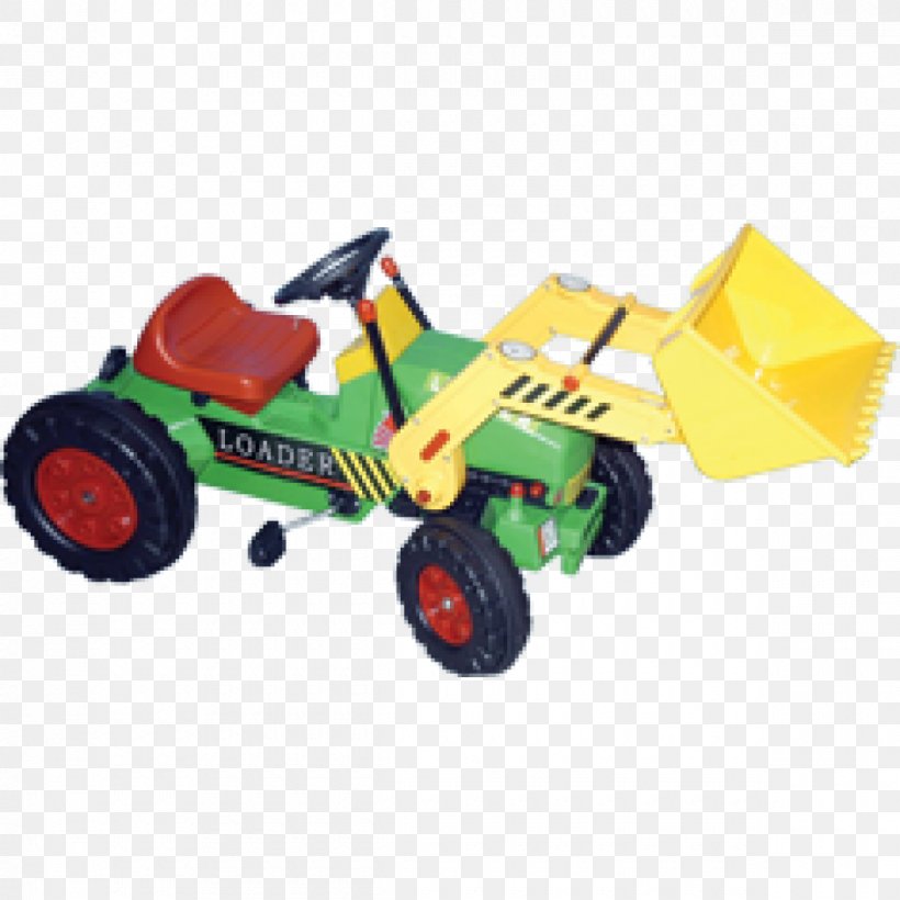 Tractor Radio-controlled Car Toy Kick Scooter, PNG, 1200x1200px, Tractor, Agricultural Machinery, Bucket, Car, Child Download Free