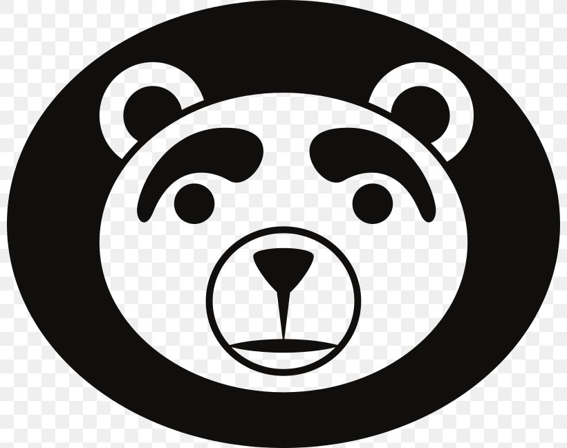 Bear Clip Art, PNG, 800x648px, Bear, Black, Black And White, Cdr, Facial Expression Download Free