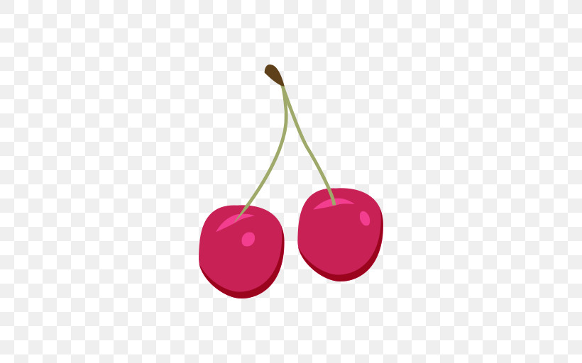 Cherry Fruit Pink Plant Tree, PNG, 512x512px, Cherry, Drupe, Food, Fruit, Magenta Download Free