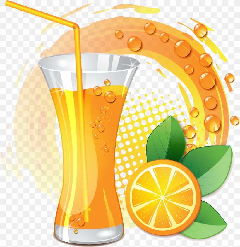 Orange Juice Apple Juice Glass, PNG, 5211x5358px, Orange Juice, Apple Juice, Au Jus, Citrus, Cocktail Garnish Download Free