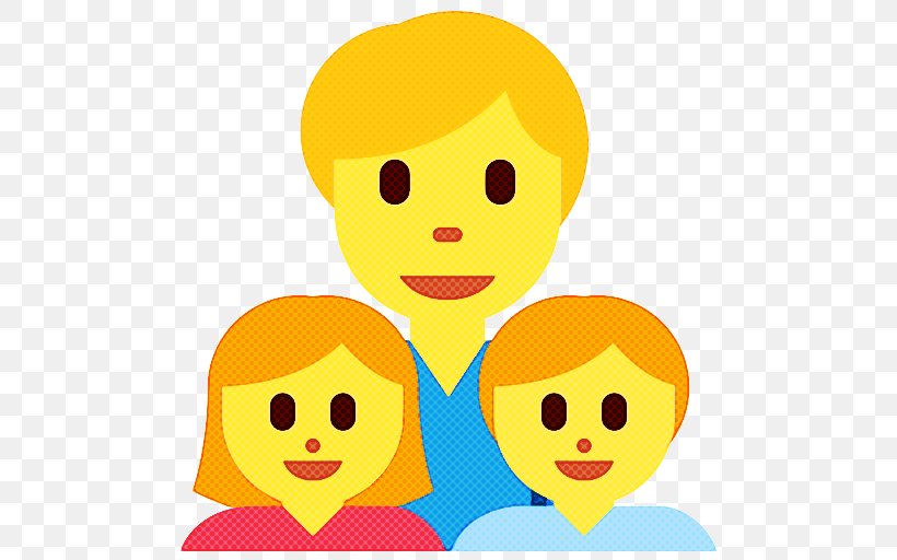 Happy Family Cartoon, PNG, 512x512px, Emoji, Cartoon, Cheek, Child, Emoji Flag Sequence Download Free