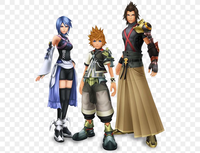 Kingdom Hearts Birth By Sleep Kingdom Hearts III Kingdom Hearts 358/2 Days Kingdom Hearts 3D: Dream Drop Distance, PNG, 554x627px, Kingdom Hearts Birth By Sleep, Action Figure, Aqua, Character, Cosplay Download Free