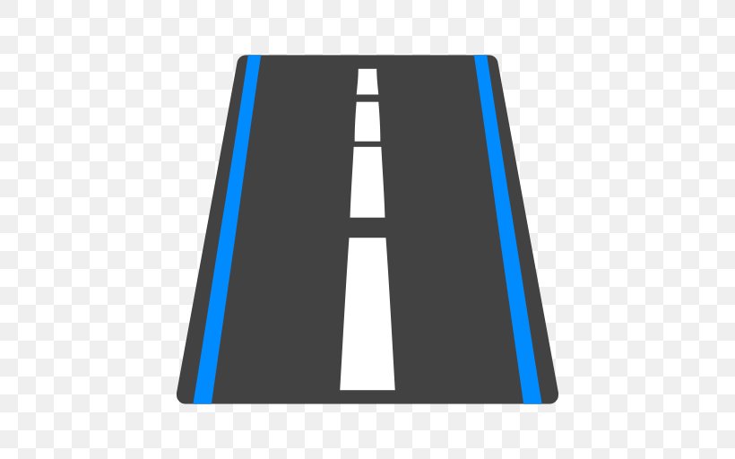 Road Highway, PNG, 512x512px, Road, Apple Icon Image Format, Brand, Electric Blue, Highway Download Free