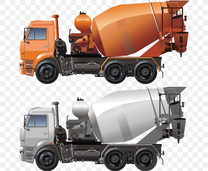 Cement Mixers Concrete Clip Art, PNG, 670x674px, Cement Mixers, Architectural Engineering, Betongbil, Cement, Commercial Vehicle Download Free