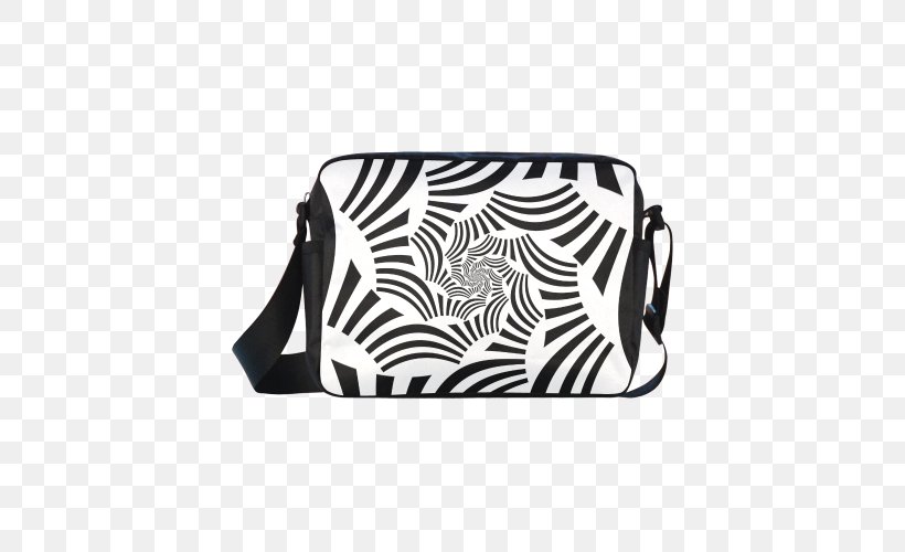 Messenger Bags White Shoulder Rectangle, PNG, 500x500px, Messenger Bags, Bag, Black, Black And White, Courier Download Free