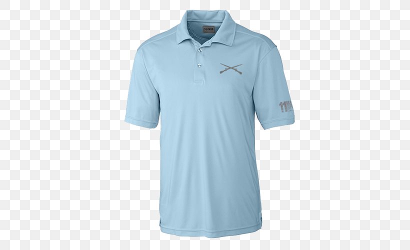 Polo Shirt T-shirt Sleeve Piqué, PNG, 500x500px, Polo Shirt, Active Shirt, Blue, Clothing, Cutter Buck Download Free